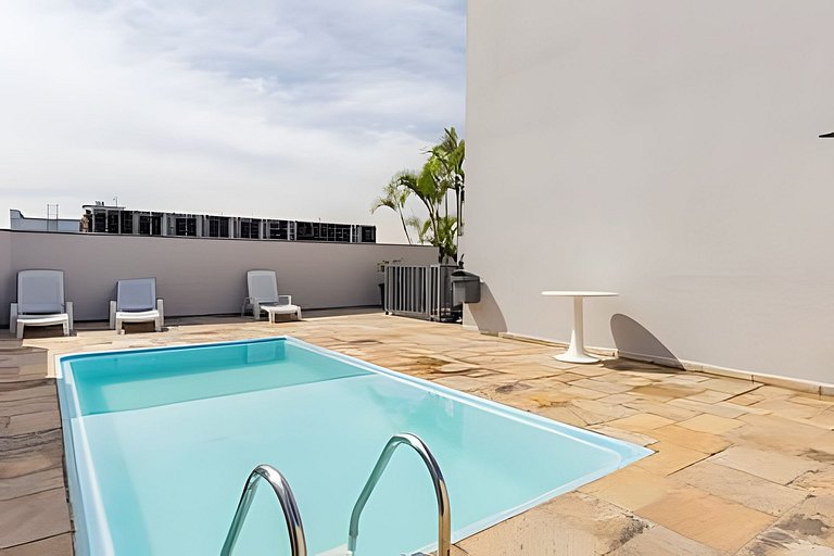 A Coberturinha Massa-Moderna/AC a 1,5km do Allianz
